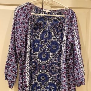 Peasant top -- size medium